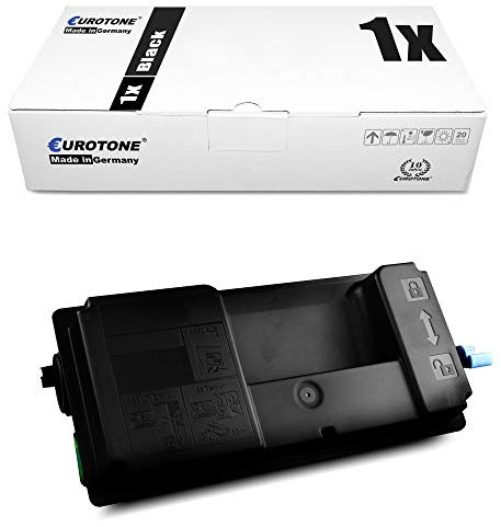 Eurotone Toner Compatible pour Triumph-Adler P-5031 DN P-5032 DN P-5531 DN P-5532 DNP-5536 i P-6031 DNP-6033 DN P-6036 i P-6038 i P-6038 If MFP remplacé 1T02T80UT0 Schwarz mit ca. 15.500 Seiten