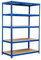 SCHMIDT security tools Schwerlastregal 180x120x60cm Steckregal 275kg pro Boden Lager-Regal belastbar mit 1375kg