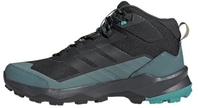 adidas Herren Terrex Skychaser AX5 Mid Gore-TEX Hiking Shoes Schuhe zum Wandern, Core Black/Core Black/Carbon, 43 1/3 EU