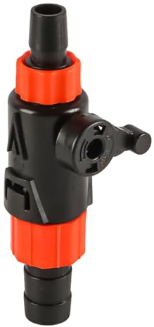 Laroal Válvula de Manguera para pecera Válvula de Control de Flujo de Agua para Acuario Conector de Filtro de Acuario de 12/16 mm a 16/22 mm