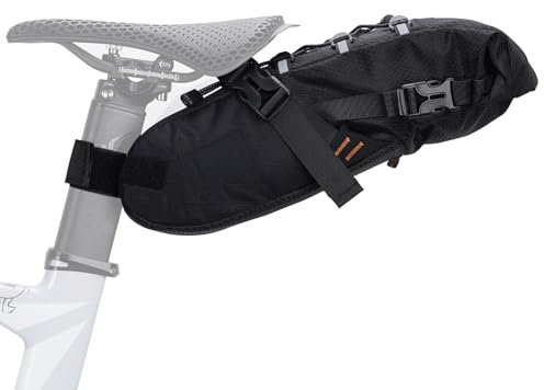 Kapsuen Fahrrad Satteltasche - 5.8 L Wasserdicht Fahrradtasche, Fahrradsitz Tasche, Fahrradsatteltaschen für Rennrad Mountainbike e-Bike