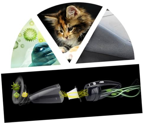 Toyvian Aspirapolvere Per Auto Portatile 120w Aspirazione Umido e Secco, Design Compatto e Leggero, Senza Fili, Per Pulizia Interna Auto Rapida e Sicura