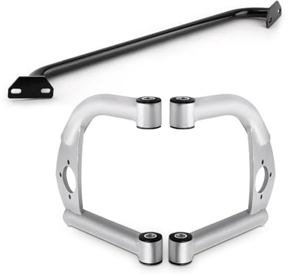 Braccio di controllo superiore anteriore + barra duomi compatibile con GM F-Body 93-02 Camaro Firebird V8