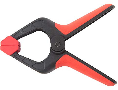 WORKPRO W032012 Nylon Spring Clamp, 3 In., Pivoting Jaw Nose, Ergonomic (Single Pack)