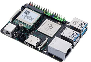 ASUS Tinker Board 2 Single-Board-Computer (6-Kern RK3399 System on a Chip (SoC), Arm Mali-T860 GPU, Dual-Display-Unterstützung, 3x USB 3.2 Gen 1 Typ-A, 1x USB 3.2 Gen 1 Typ-C)
