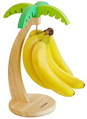 Dostende Banana Holder - Banana Hanger Tree with Stainless Steel Hook for Kitchen Countertop