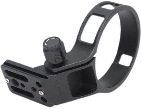 iShoot Tripod Mount Ring Lens Collar Compatible with Canon RF 70-200 f/4L is USM, Lens Support Holder Bracket Bottom is Arca Fit Quick Release Plate Dovetail Groove for Arca Tripod Clamp