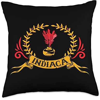 Indiaca Sport, Indiaca Handball, Indiaka Shuttlecock, Play Players, Indiaca Throw Pillow, 18x18, Multicolor