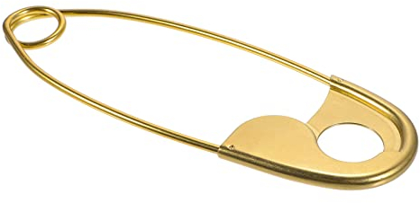 iplusmile 22 cm Große Übergroße Anstecknadel Groß Sicherheits-Deko-Hänge-Sicherheits-Hänge-Sicherheits-Wäsche- Aus Metall Für Waschküche Waschküchen- Bauernhaus-Stil