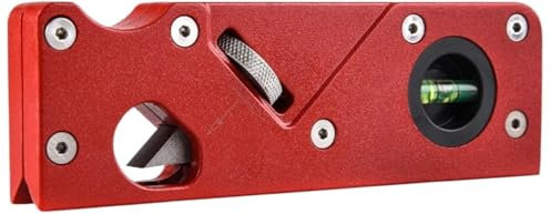 Rabot manuel compact à finition lisse pour le travail du bois - Outil de lissage des bords - Outil de finition du bois - Plan d'angle biseauté à 45 degrés - Raboteuse manuelle - Chanfreinage et coupe