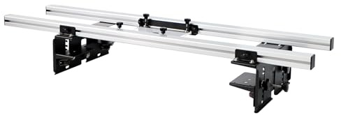 WolfPawn 3-Axis 48in Router Sled for Flattening Slabs,Router Flattening Jig
