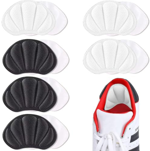 BDEPSTR 6 Paia Tallone Cuscino, di cuscinetti per scarpe troppo grandi, Migliorare la vestibilità, Cuscinetti per Scarpe, Proteggi Tallone Scarpe Uomo Donne-F