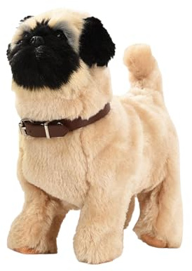 Chien Robot - Animal de Compagnie électronique interactif de 8,66 x 7,87 x 3,94 Pouces, Jouet Intelligent programmable, capteurs de Mouvement sonores Robustes | Chiot Robot AI Amusant pour, ad