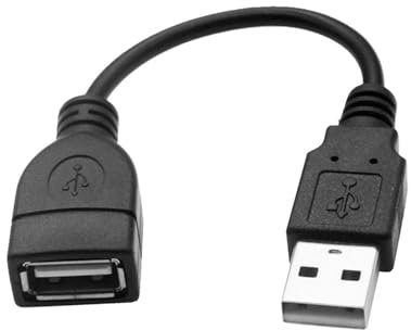 Cable de extensión USB 2.0 de alta velocidad - Cable extensor USB tipo A macho a hembra para teléfono, concentrador USB, lector de tarjetas, disco duro, teclado