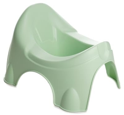 THERMOBABY - Pot INITIO - Pot pour enfant - Pot d'Apprentissage De La Propreté - Pratique - Confortable - À partir de 18 Mois - Fabriqué en France - Vert Céladon