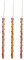 KASNLSAC Antenas de cobre para cultivo eléctrico a base de hierbas al aire libre jardín seguro aquí un título de producto -Electrocultura espiral 3/6 PC alambre jardín espiral espiral B