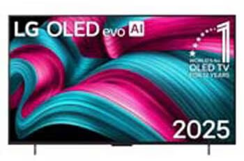 LG OLED42C57 OLED evo Smart TV, écran plat, résolution 4K UHD, technologie IA, modèle 2025, 42