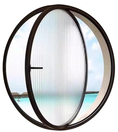 LYMGRZ Finestre girevoli per capannoni Domestici, oblò a Filo per Decorazioni per la casa, finestre di Ventilazione per seminterrati di Case mobili (70 cm/27,6)