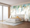 MWSSEGGE Vliestapete, Motiv: Pflanzen und Blätter, Vögel, für Wohnzimmer, Schlafzimmer, Kinderzimmer, Wanddekoration (400 x 280 cm)