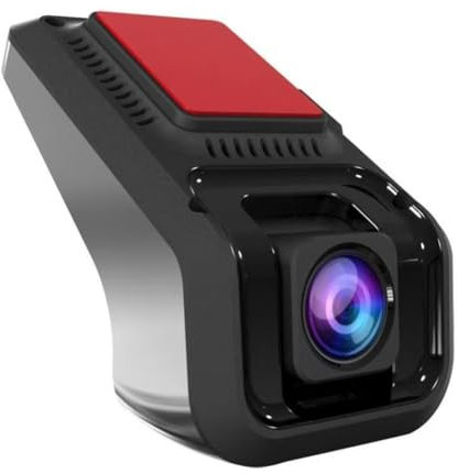 iFutniew Grabadora de vídeo de disco duro para coche, 1080P, grabadora de conducción, monitor de aparcamiento, cámara Adas, visión nocturna, caja negra, tarjeta de memoria de 16 G, fácil de usar