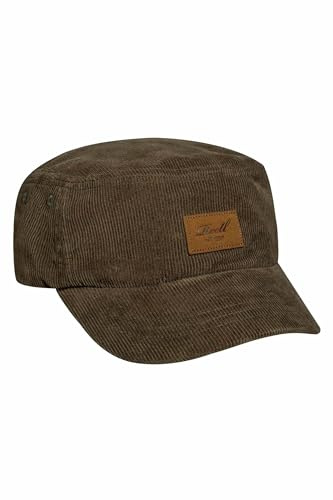 Reell Original Caval Cap Olive-Cord | Army-Look Mütze Unisex | Verstellbare Kappe für Herren und Damen