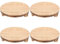 Happyyami 4 Pz paraorecchie ad Archetto Supporto per Piante al Coperto Cestino alzate Camera Arredamento casa Home Decor portavaso Riutilizzabile piedistallo espositivo Decorativo di Legno
