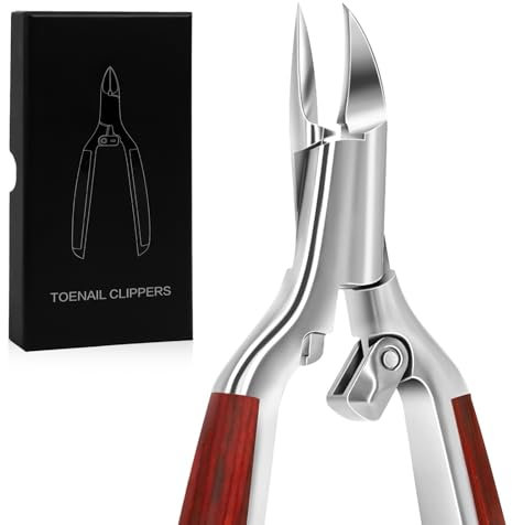 Nagelschere fussnägel, Fussnagelzange Dicke Nägel, Nagelschere für tief Eingewachsene Fußnägel und durch Pilzbefall Nagelzange - Professionelle Nagelknipser Luxuriös und professionell