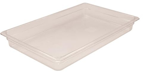 AcMax Gastronorm GN 1/1 - Recipiente gastronorm de policarbonato (8,5 L, profundidad de 65 mm)