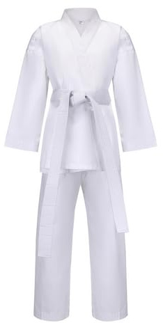 MSMAX Karate Gi for Kids Students Martial Arts Training Uniform with Belt for Judo and Karate Taekwondo Jiu Jitsu,3