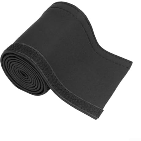 Neoprene Cable Sleeve for Trolling Motor Wiring Protection Marine Grade Resistant to Salt Spray, UV Rays and Moisture 60x5 1in