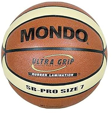 MONDO Sport - Pallone da Basket SB - PRO 7 - size 7 pallacanestro - 650 g - Colore marrone - 13733