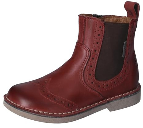 RICOSTA Mädchen Stiefel Dallas, Kinder Boots, Weite: Mittel, lose Einlage, Chelsea Boots, reißverschluss, Booties, Kurzstiefel, Fuchsia (360), 28 EU