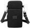 Handytasche Zum Umhängen Damen Handy Tasche Damen Umhänge Handy Handtasche Zum Umhängen Handytasche Mit GeldböRse Zum UmhäNgen Handy UmhäNgetasche Handy UmhäNgetasche für Ausflug Einkauf (Schwarz)