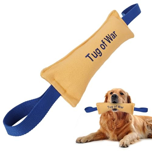Duradero para morder al Perro: Almohadilla para morder Segura, masticación Dura | Equipo de Entrenamiento de Larga duración con Asas Dobles para Perros medianos a Grandes, d