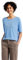Street One Damen A322706 T-Shirt mit Folien-Wording, Serenity Blue, 36