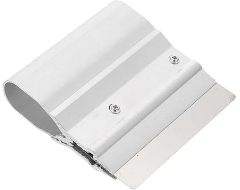 MUELODSIC Raschietto in Acciaio Inox per Serigrafia 10 Cm, Racla in Metallo Resistente per Stampa Serigrafica, Tergivetro Pratico e Duraturo per Artigianato e Stampa Professionale