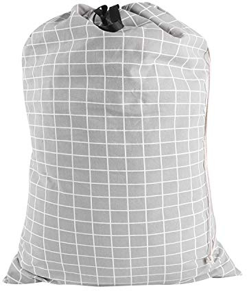 SWISSELITE Laundry Bag with Handle and Drawstring, Large Heavy Duty Laundry Bag, 28 x 40 Inches Travel Dirty Clothes Bag for Laundromat and Household