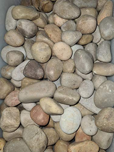 TODOSTONES Piedra Rio Colores Cantidad: 5 Kg