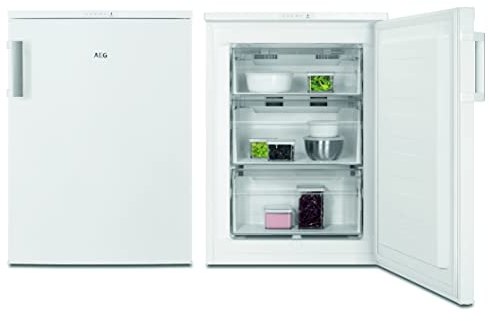 AEG ATB68E7NW Freistehender Tisch-Gefrierschrank / 845 mm / 88 L / NoFrost / Farbe: Weiß / E