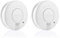Smartwares Lot de 2 détecteurs de fumée FSM-11517 - NF - Capteurs optiques 10 Ans - Piles 5 Ans remplaçables