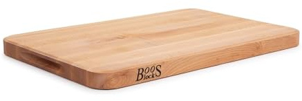 Boos Block Chop-N-Slice Butcher's Block - North American Hard Maple Chopping Board - Safe for Food Preparation - 20 x 14 x 1.25 Inches