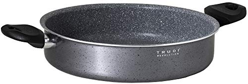 Aeternum Y0F3T20320 Trudi Revolution Tegame 32 cm, Adatta all'induzione, Alluminio, Grigio