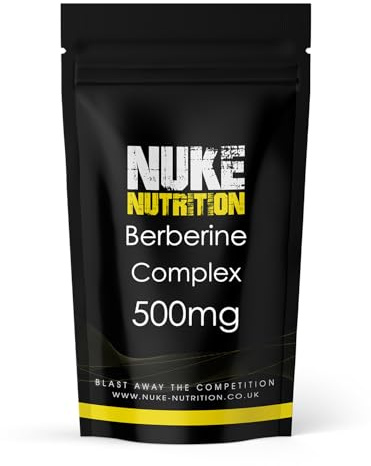 Nuke Nutrition Berberine Supplement - 120 Capsules