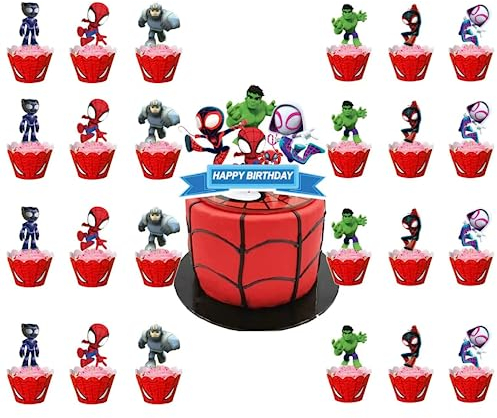 Tortendeko, Tortendeko Geburtstag Kinder, Muffin Deko, Geburtstag Kuchen Topper, Cupcake Topper, Kuchendeko, Kinder Party Kuchen Dekoration