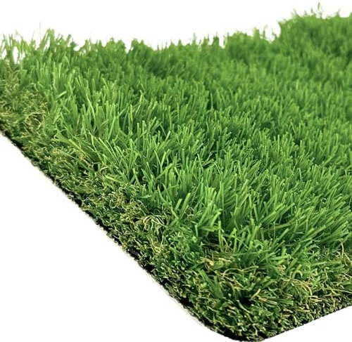 Césped Artificial 40mm Ideal para Terraza, Jardín, Patio, Balcón. Rollos de cesped artificial multitud de cortes disponibles. Mod Sevilla (2mx4m = 8m2)