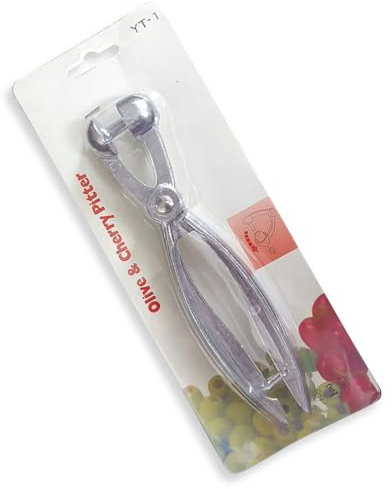 WMUVAZA Snocciolatore Ciliegie e Olive Tenaglia Snocciolatore Ciliege Olive Amarene Denocciolatrice Olive Denocciolatore per Ciliegie Ciliegie in Acciaio Inox per Ciliegie ed Olive, Datteri Rossi