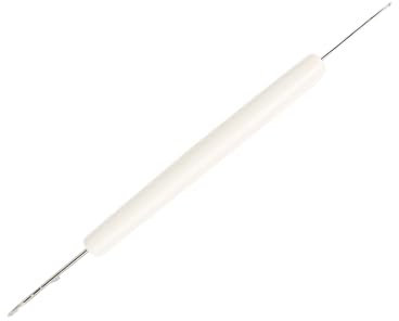 Máquina de Tejer con Aguja de Doble Extremo con para Caña Plateada LK360 LK150 LK100 SK860 Accesorios Universales para Máquina de Tejer con Paso de 6,5 Mm Color Blanco