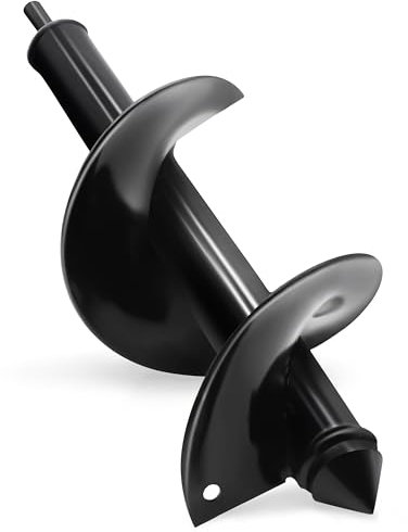 10x30cm Erdbohrer für Bohrmaschine,Pflanzbohrer für Akkuschrauber,Grabungswerkzeug zum Pflanzen,Schwerlast Blume Pflanzgefäße Schnecke zum Löcher Graben,Spiralbohrer