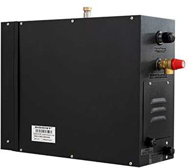 Vaporizador de Sauna, 1 2kw Sistema de ducha de generador de vapor autodenominado comercial SPA SAUNA BAÑO Vapante Vapor vaporizador for calefacción de espacio adecuado(10.5kw)