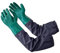 Jortmrd Guanti per la Pulizia Dello Stagno 70 cm di Sezione Lunga Guanti di Sicurezza Guanti da Lavoro Impermeabili Guanti Protettivi Lunghi Proteggono le Mani da Olio Resistenti ali Agenti Chimici